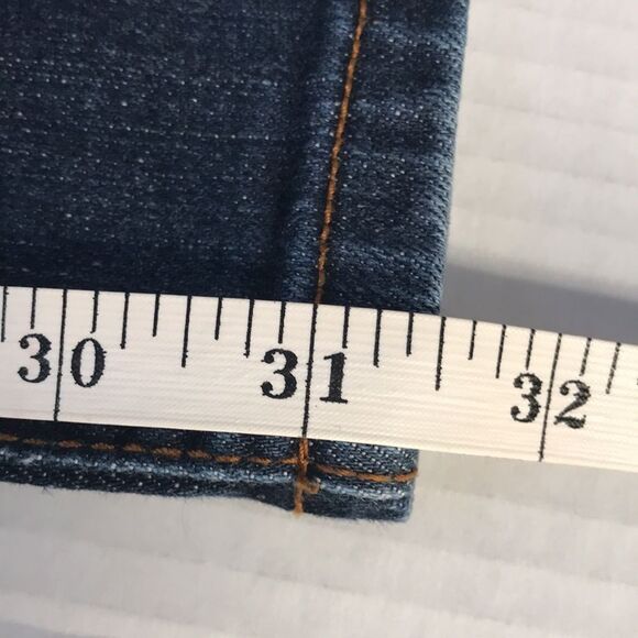 TOMMY HILFIGER Skinny Fit Comfort Stretch Denim Jeans Women's Size 4 Medium Blue - Picture 12 of 13